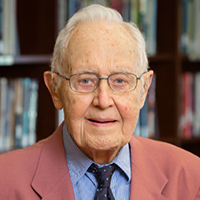 Winton Solberg, professor emeritus of history at Illinois  Photo by L. Brian Stauffer
