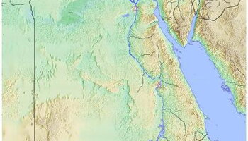 map of egypt
