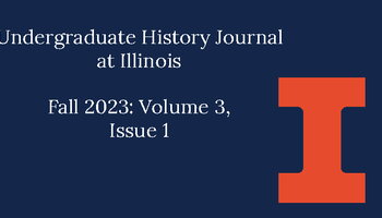 Undergraduate History Journal cover