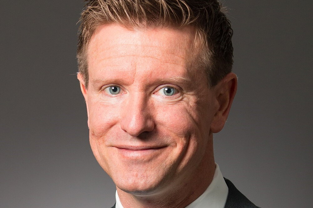 James Snyder in a suit.