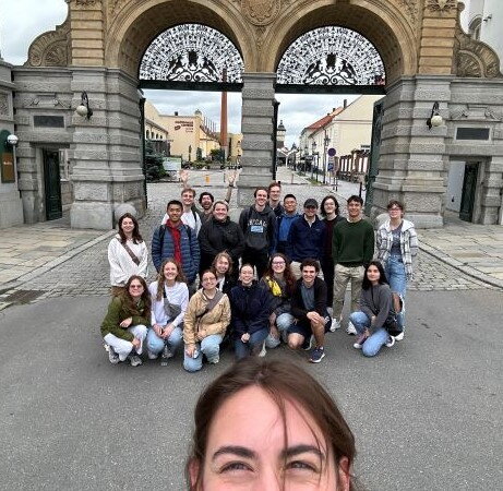 students in Prague