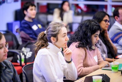 students at the graduate conference