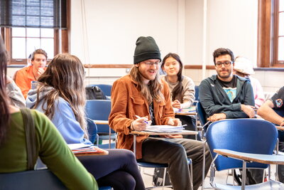 Students in class