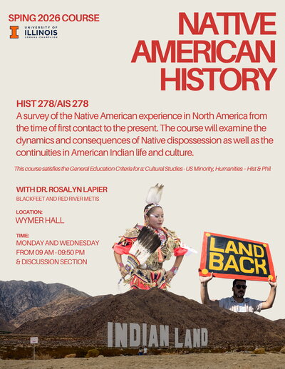 Flyer for HIST 278