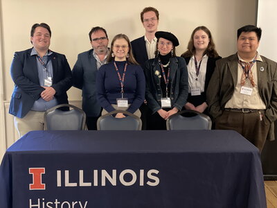 Student organizers of the conference.