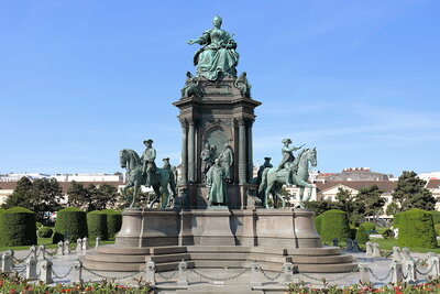 Maria Theresa Monument in Vienna