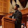 Ernest Crim III at convocation