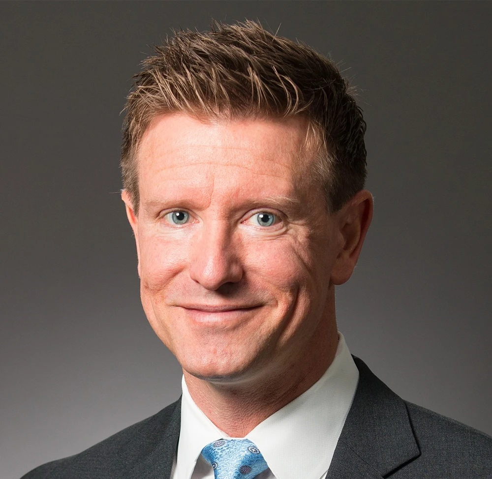 James Snyder in a suit.