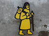 A trail marker on the Via Francigena trail