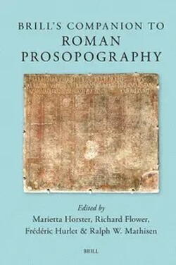 Book cover for Brill's Companion to Roman Prosoprography