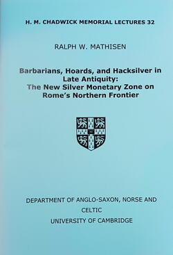 book cover for Barbarians, Hoards, and Hacksilver.